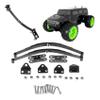8Pcs 1/10 Leaf Springs Set HighLift Chassis for 1/10 D90 RC Crawler Car Parts Black view 4