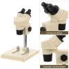 LUOZZY Simulation Microscope Toy Mini Dollhouse Microscope Model Realistic Microscope Ornament, White view 4