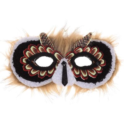 LUOZZY Owl Animal Cosplay Mask for Unisex Photo Booth Props