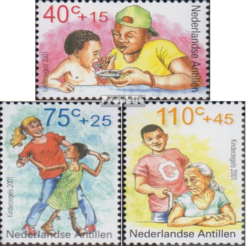 Dutch Antilles 1123-1125 (Complete.Issue.) unmounted Mint/Never hinged ** MNH 2001 helpfulness (Stamps for Collectors)