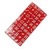HXSCOO 50pcs New Square 12mm 6 Sided Dice D6 Opaque Standard Game for Board Game dice view 1