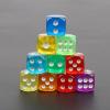 HXSCOO 50pcs New Square 12mm 6 Sided Dice D6 Opaque Standard Game for Board Game dice view 3