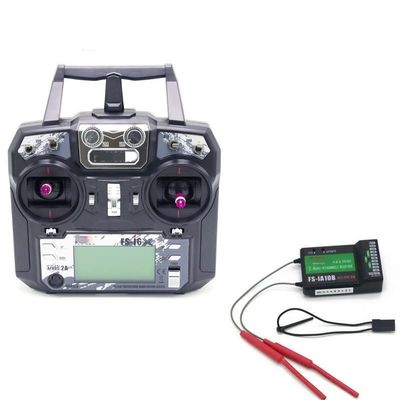 APEFIT for Flysky FS-i6X Original 10CH 2.4GHz for AFHDS 2A RC Transmitter with for FS-iA6B FS-iA10B FS-X6B FS-A8S Receiver for Rc Airplane Drone (Color : Mode2 i6X with IA10B)