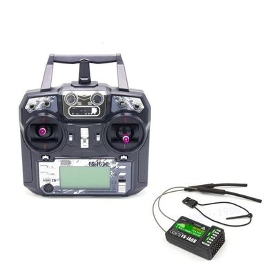 APEFIT for Flysky FS-i6X Original 10CH 2.4GHz for AFHDS 2A RC Transmitter with for FS-iA6B FS-iA10B FS-X6B FS-A8S Receiver for Rc Airplane Drone (Color : Mode2 i6X with IA6B)