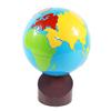 Montessori Geography Materials Globe of World Parts/Continents Preschool Early Educational Equipment Kids Culture Learning Toys Know World Globe (Multicolor) view 1