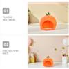 NOLITOY Funny Persimmon Hat, Plush Party Headgear Costume Accessory for Festive Event Photo Video Props Dress Up Decor view 3