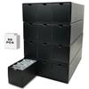 Fageverld Trading Card Storage Box, Collector Cardboard Card Box with 50 Dividers for MTG TCG Magic Baseball Sports Cards Collection, 12 Drawers view 1