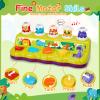 FS Toddler Pop Up Toy with Music and Light, Cause and Effect Toys for 6 9 12 18 Month Old Baby, Early Learning Educational Toys for 1 2 Year Old Boy and Girls Gifts view 4