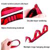 2Pcs Adjustable Anti-Gravity Chrysanthemum Swing Flying Stretch Belt Rope Climbing Daisy Chains Extension Yoga Belt Hanging (Red, 1.5M) view 4