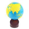 Montessori Geography Materials Globe of World Parts/Continents Preschool Early Educational Equipment Kids Culture Learning Toys Know World Globe (Yellow) view 1