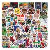 62Pcs Eddsworld Anime Game Stickers Pack, Manga Poster Cartoon Vinyl Waterproof for Water Bottle,Laptop,Phone,Skateboard,Scrapbooking,Journaling Choice for Party Favor Supply view 1