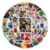 62Pcs Eddsworld Anime Game Stickers Pack, Manga Poster Cartoon Vinyl Waterproof for Water Bottle,Laptop,Phone,Skateboard,Scrapbooking,Journaling Choice for Party Favor Supply view 3