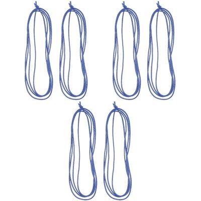 TOYANDONA 6pcs Boy Girl Jump Elastic Band Skipping Toys Rubber Band Fun for for Home School Use Comfortable Texture Boy Girl