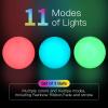 POITOI Juggling Balls Light Up Juggling Ball Glow in The Dark Juggling Balls USB Rechargeable Glowing Juggling Ball for Beginners and Professionals Set of 3 view 3