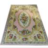 112 Scale Miniature Dollhouse Rug Beautiful Victorian Design Pink Theme Floral Bundle view 1