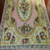 112 Scale Miniature Dollhouse Rug Beautiful Victorian Design Pink Theme Floral Bundle view 4