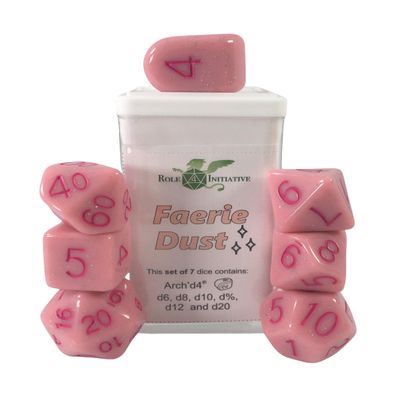 Faerie Dust - Set of 7 Dice Set of 7 w/Arch'd4