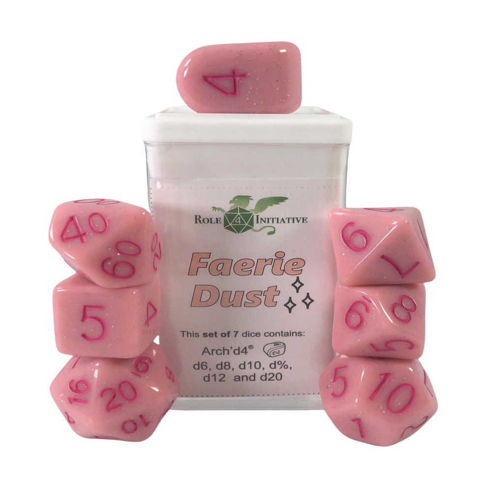 Faerie Dust - Set of 7 Dice Set of 7 w/Arch'd4