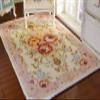 112 Scale Miniature Dollhouse Rug Aubusson Design Pastel Pink Beige Rococo Style French Style view 4