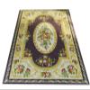 112 Scale Miniature Dollhouse Rug Beautiful Victorian Design Coffee Color Floral Bundle view 1