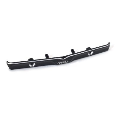 TREAL Aluminum 7075 Front Bumper CNC Machined for 1/24 Axial SCX24 C10 Upgrades (Black)