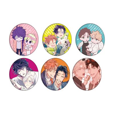 Angel Day Fair 01 Tin Badge Box of 6