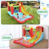 DREAMVAN Inflatable Bounce House with Blower, Bouncy Castle/Waterslide & Pool for Wet Dry Combo, Fun Bounce Area with Basketball Hoop Jumping Castle for Kids 3-10 Backyard view 2