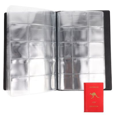ibasenice Collection Album Decorative Book for Collectors Currency and Stamps Lightweight Design