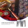 ibasenice Collection Album Decorative Book for Collectors Currency and Stamps Lightweight Design view 2