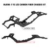 INJORA 313/324mm Wheelbase Chassis Kit LCG Carbon Fiber Frame Girder for 1/10 RC Crawler TRX4 Upgrade Parts view 2