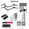 INJORA 313/324mm Wheelbase Chassis Kit LCG Carbon Fiber Frame Girder for 1/10 RC Crawler TRX4 Upgrade Parts view 3