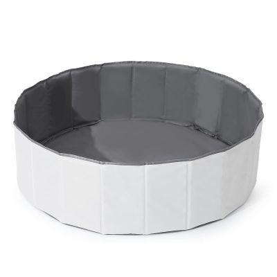Ball Pit for Toddlers Babies Dogs Cats Iinfant Children, Foldable Ball Pits Play Tent, Crawl Playpen Ball Pool with Storage Bag, Surprise for Boys Girls Festival (Balls Not Included), White