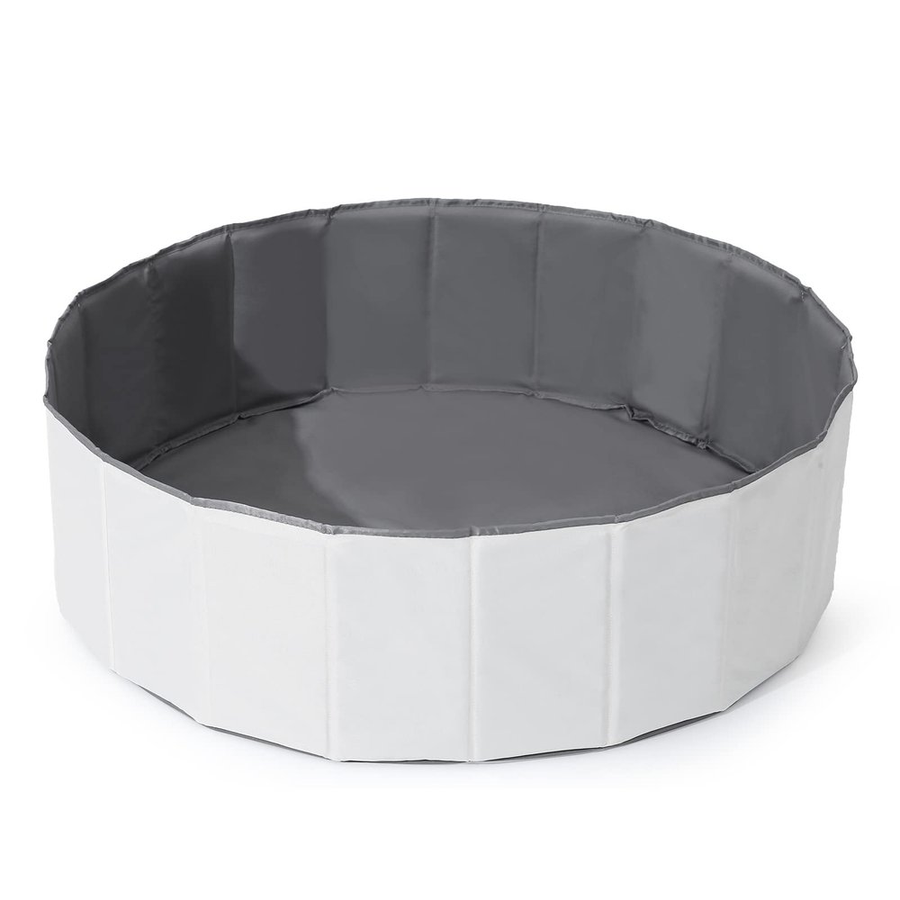 Ball Pit for Toddlers Babies Dogs Cats Iinfant Children, Foldable Ball Pits Play Tent, Crawl Playpen Ball Pool with Storage Bag, Surprise for Boys Girls Festival (Balls Not Included), White