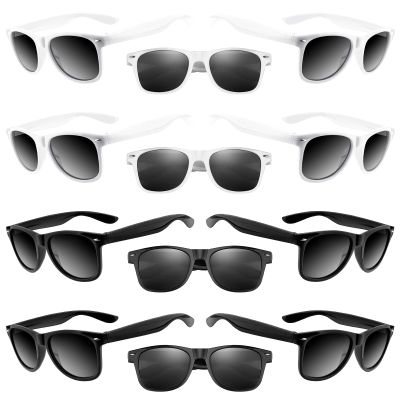 ASTARON 12 Pack Party Favors Sunglasses Bulk Neon Party Favors for Beach Wedding Party Pool Party Supplies