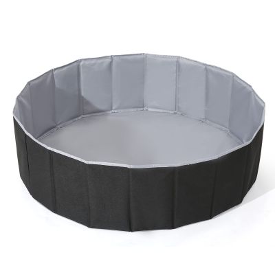 Ball Pit for Toddlers Babies Dogs Cats Iinfant Children, Foldable Ball Pits Play Tent, Crawl Playpen Ball Pool with Storage Bag, Surprise for Boys Girls Festival (Balls Not Included), Black