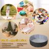 Ball Pit for Toddlers Babies Dogs Cats Iinfant Children, Foldable Ball Pits Play Tent, Crawl Playpen Ball Pool with Storage Bag, Surprise for Boys Girls Festival (Balls Not Included), Black view 4
