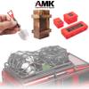 6pcs RC Simulation Decoration Accessories, Luggage Case, Luggage Net, Wood Box for 1/10 RC Crawler Car TRX4 Axial SCX10 D90 90046 CC01 D110 view 2