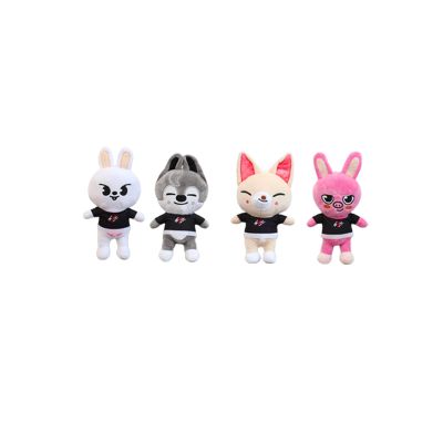 4PCS Plush Doll,Creative Soft Stuffed Cartoon Plush Toy Gift for Fans Party Decorations Collectibles. (Color 2)