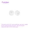 DMiotech 30 Pack 12 Teeth Plastic Gears Model 122A Reduction Gear Plastic Worm Gears for DIY Craft Subjects view 4