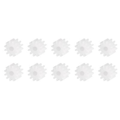 DMiotech 40 Pack 12 Teeth Plastic Gears Model 122A Reduction Gear Plastic Worm Gears for DIY Cars, Robots, Model Making