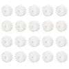 DMiotech 20 Pack 15 Teeth Plastic Gears Model 152A Reduction Gear Plastic Worm Gears for DIY Cars, Robots, Model Making view 1
