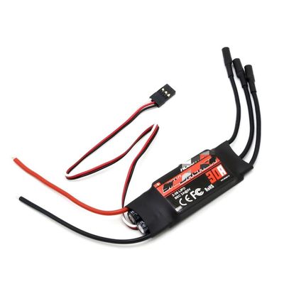 APEFIT RC Helicopter Aircraft Parts for Hobbywing Skywalker 40A 50A 60A 80A 15A 20A 30A ESC Speed Controller with UBEC for RC Airplanes Helicopter Replaceable Accessories (Color : for Skywalker 30A)