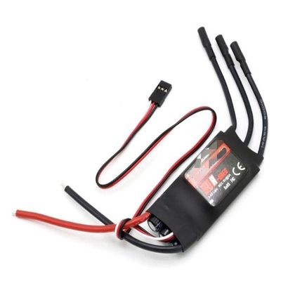 APEFIT RC Helicopter Aircraft Parts for Hobbywing Skywalker 40A 50A 60A 80A 15A 20A 30A ESC Speed Controller with UBEC for RC Airplanes Helicopter Replaceable Accessories (Color : for Skywalker 50A)