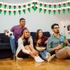 10m Welsh Triangle Bunting Banner Triangle Flags St Georges Day Euro Cricket Rugby Football World Cup Sports Events Street Party Decoration. view 4
