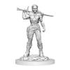 WizKids D&D Nolzur's Marvelous Miniatures: Orc Fighter Female view 1