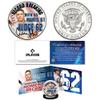 Aaron Judge Officially Licensed Single Season 62 Home Run Record Genuine Legal Tender JFK Kennedy Half Dollar U.S. Coin with Panoramic Display Certificate view 1