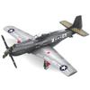 Apostrophe Games WW2 P-51 Mustang Fighter Plane Building Block Set  258 -Pcs Building Toys Set  Plane Toy for Kids Older Than 10 and Adults  Compatible with All Building Bricks view 2