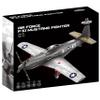 Apostrophe Games WW2 P-51 Mustang Fighter Plane Building Block Set  258 -Pcs Building Toys Set  Plane Toy for Kids Older Than 10 and Adults  Compatible with All Building Bricks view 3