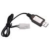 Juvielich L6.2-2P USB Charger Cable 6v 250MA Output Ni-Cd Ni-Mh Battery Pack for RC Excavator RC Cars view 1