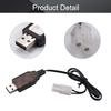 Juvielich L6.2-2P USB Charger Cable 6v 250MA Output Ni-Cd Ni-Mh Battery Pack for RC Excavator RC Cars view 3